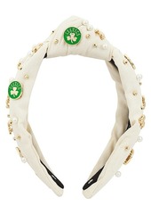 Lele Sadoughi x NBA Boston Celtics Embellished Headband