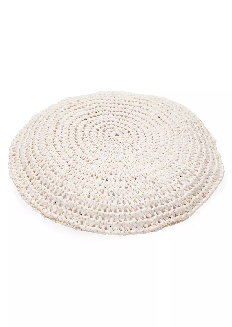 Lele Sadoughi Raffia Beret