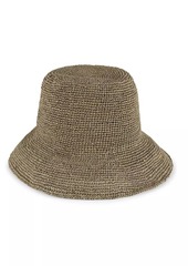Lele Sadoughi Raffia Bucket Hat