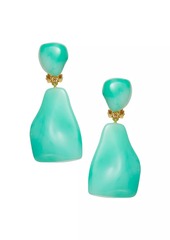 Lele Sadoughi Wilma 14K Gold-Plated & Acetate Drop Earrings
