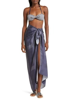 lemlem Adia Tie Front Cover-Up Sarong