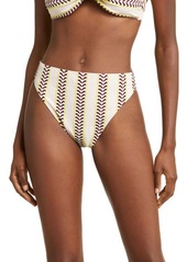 lemlem Kala High Leg Bikini Bottoms