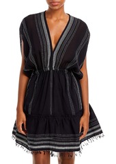 Lemlem Leliti Short Plunge Dress