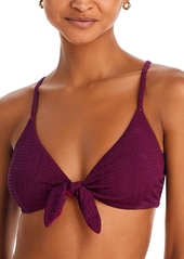 Lemlem Sara Tie Front Bikini Top