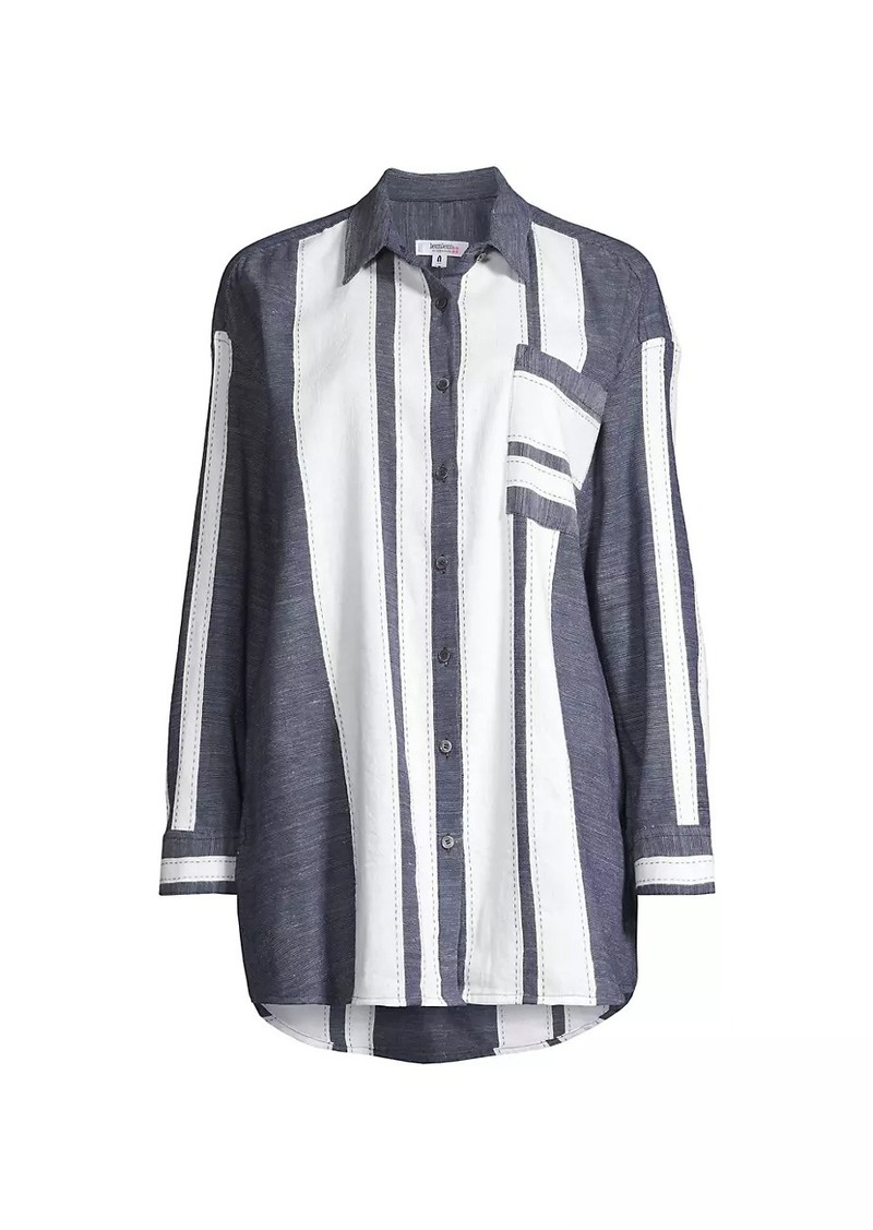 Lemlem Mariam Cotton Striped Shirt