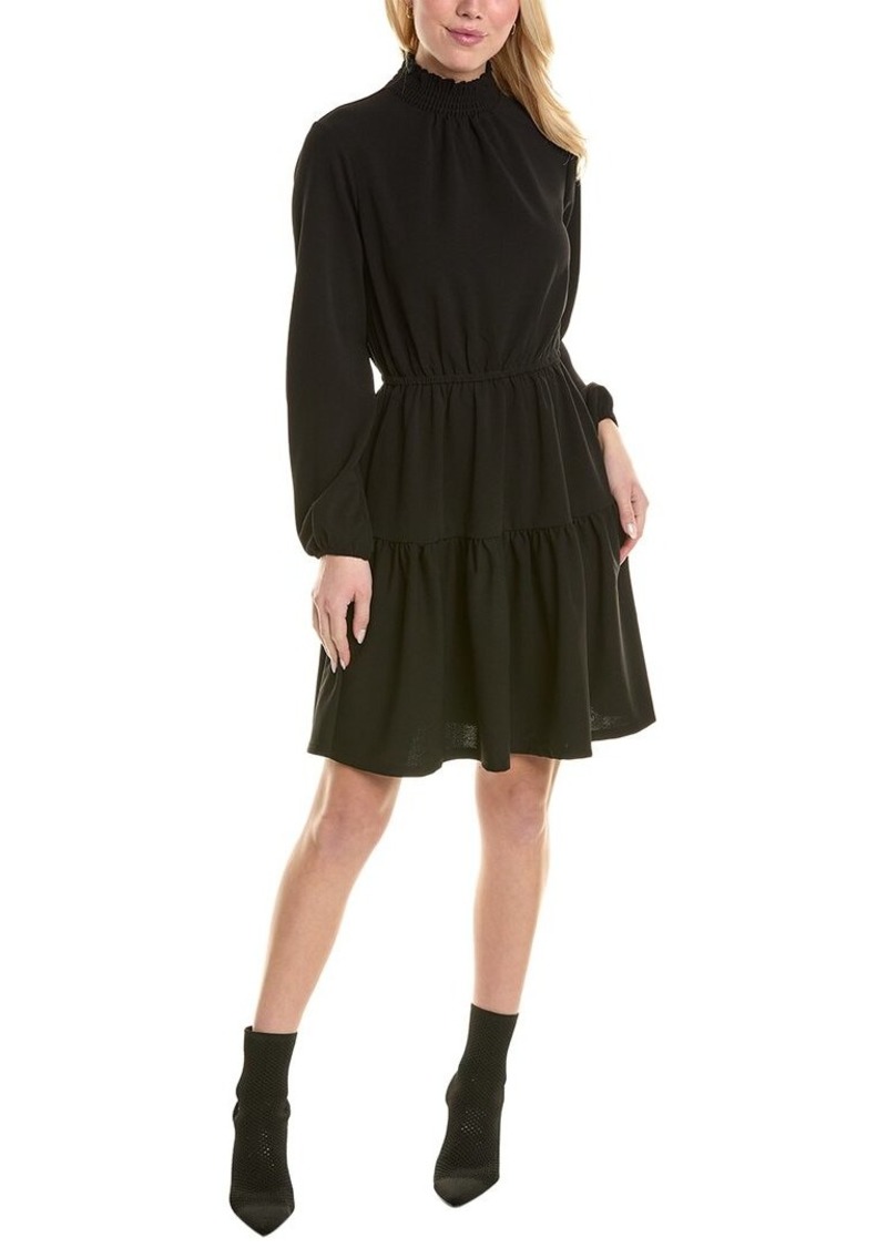 Leota Moss Crepe Mini Dress