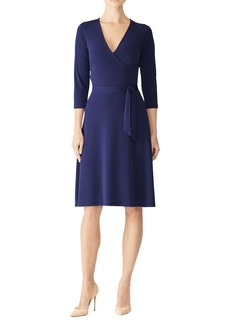 Leota Rent the Runway Pre-Loved The Perfect Navy Wrap Dress