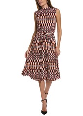 Leota Retro Stripes Midi Dress