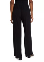 LESET Lauren Knit Wide-Leg Pants