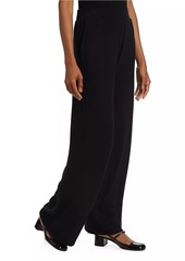 LESET Lauren Knit Wide-Leg Pants