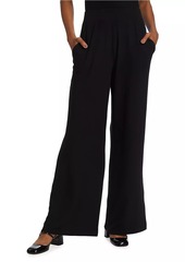 LESET Lauren Knit Wide-Leg Pants