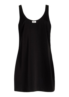 Leset - Barb Satin Mini Dress - Black - L - Moda Operandi