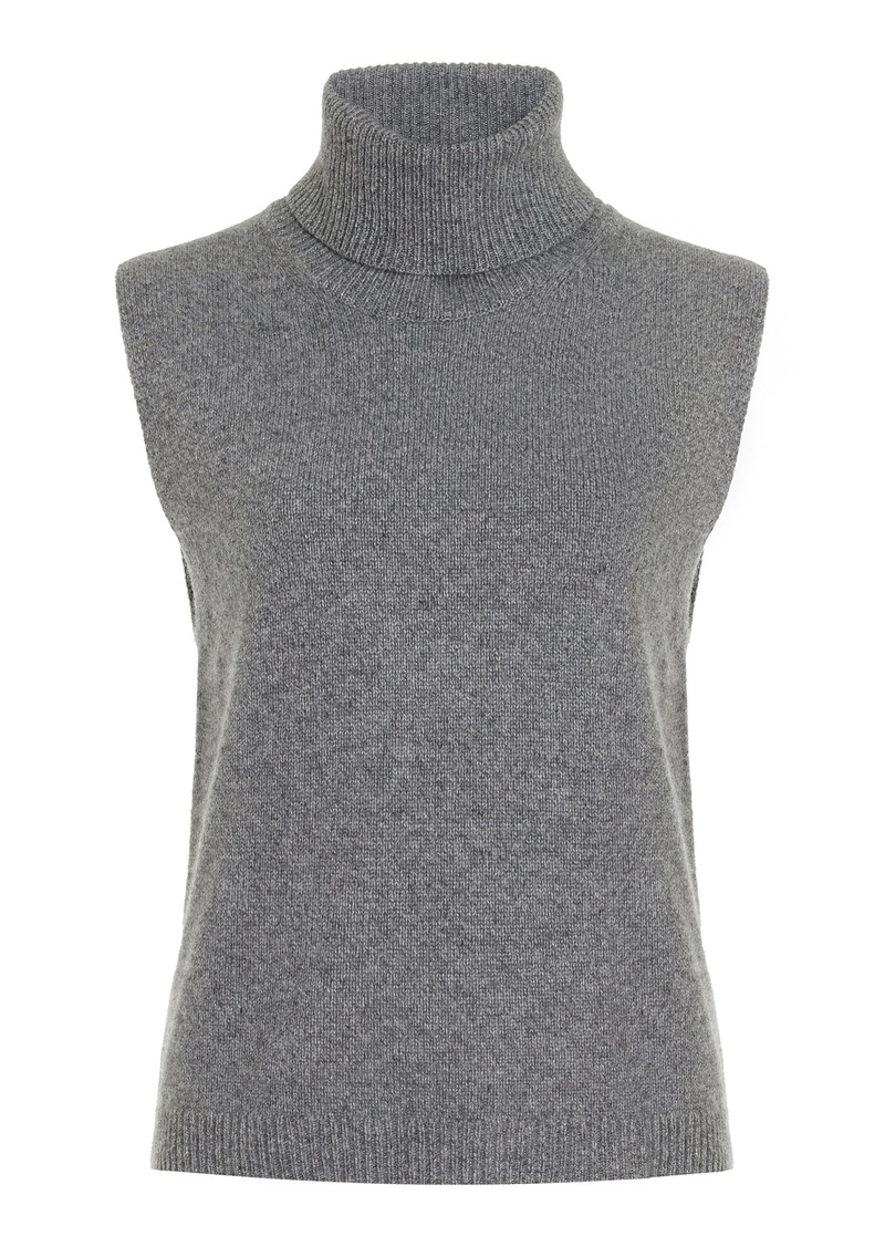 Leset - Zoe Wool-Cashmere Turtleneck Sweater - Grey - XS - Moda Operandi