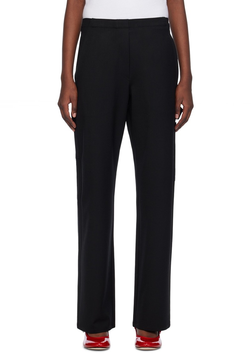 LESET Black Jane Painter Trousers