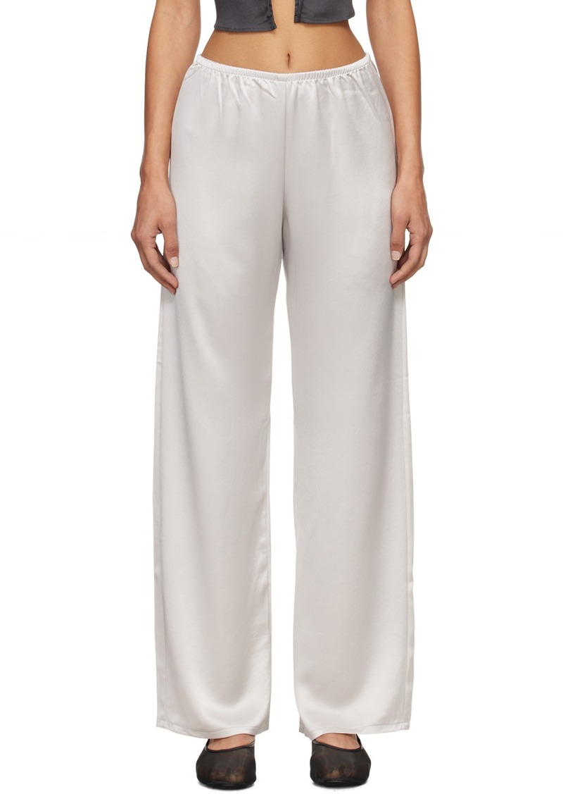 LESET Gray Barb Lounge Pants