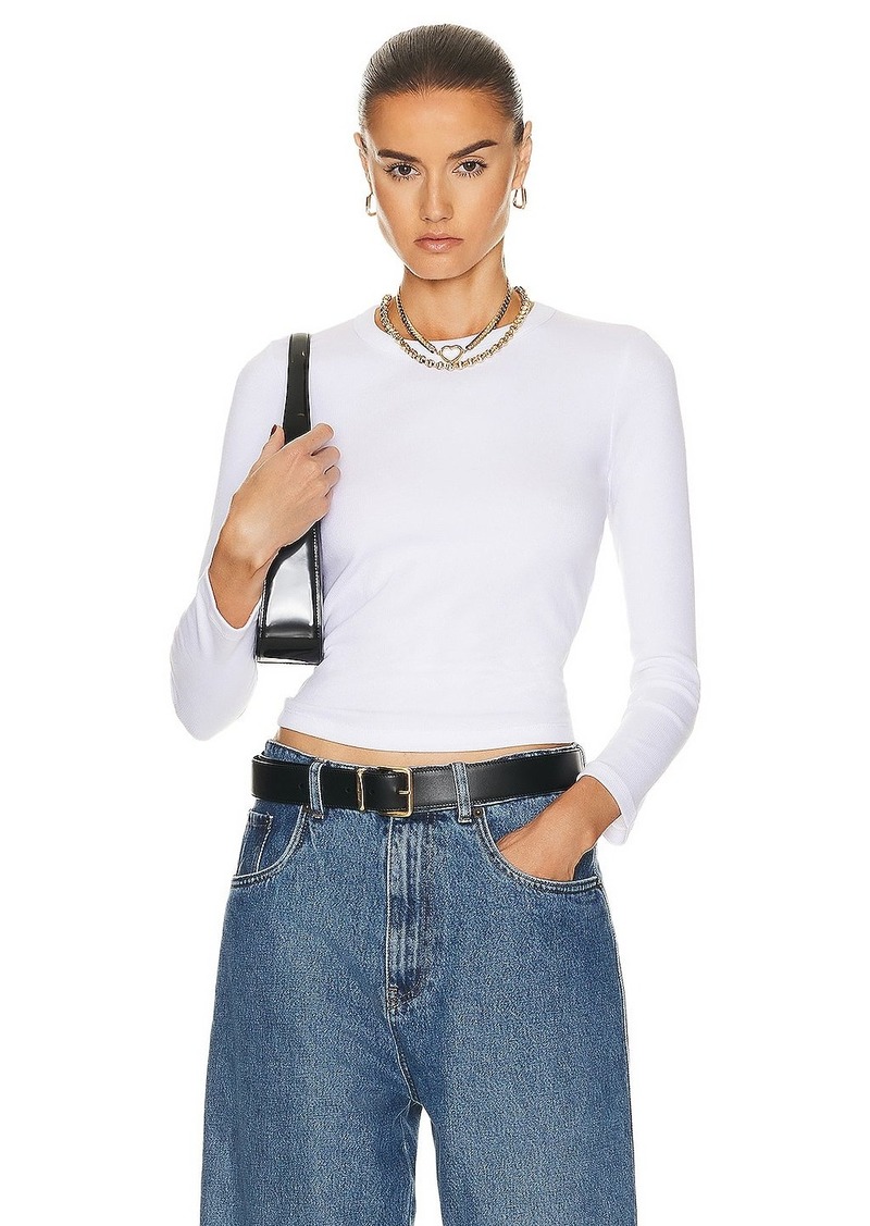 LESET Kelly Slim Fit Long Sleeve Top