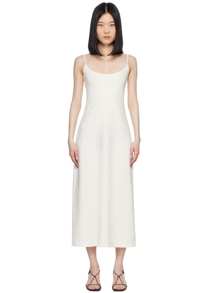 LESET Off-White Rio Maxi Dress