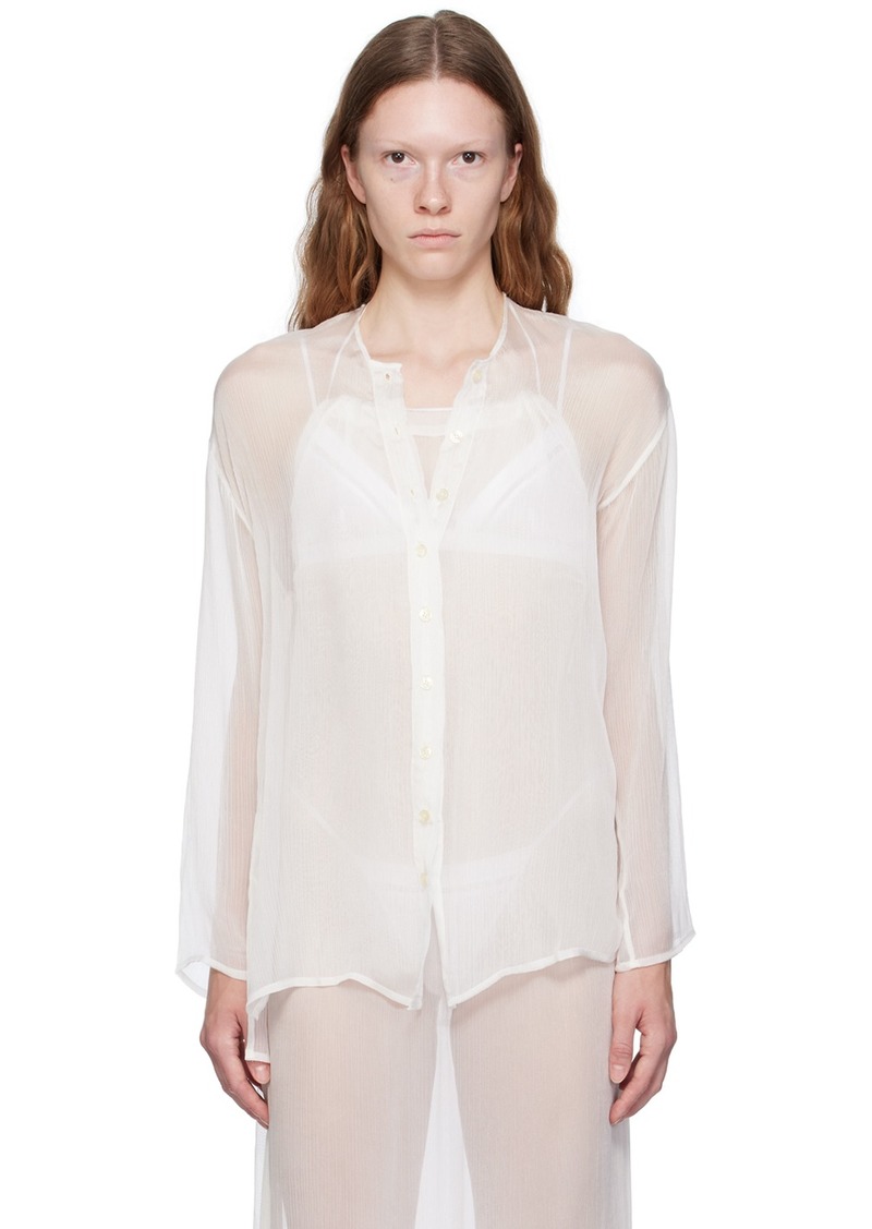 LESET White Celia Shirt