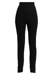 LESET Rio High-Waisted Straight Pants