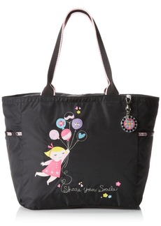 LeSportsac Women's Picture Tote with Charm