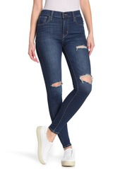 Levi's 720 Distressed High Rise Super Skinny Jeans