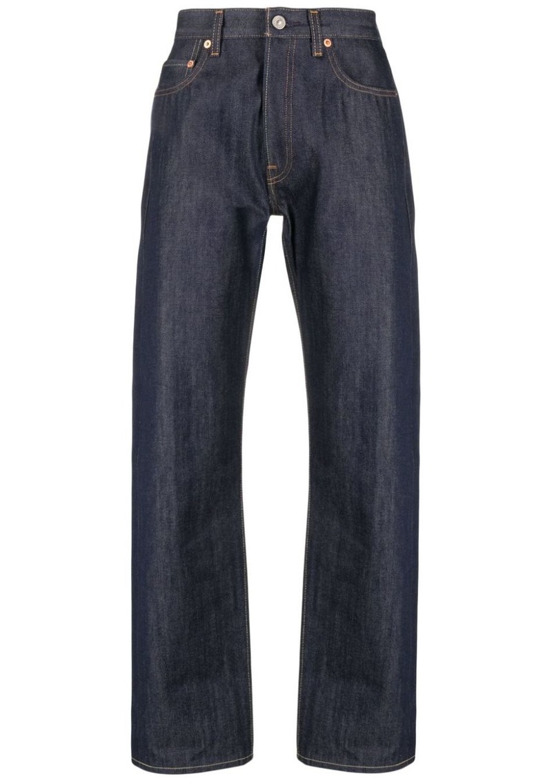 Levi's high-waist wide-leg jeans