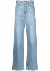 Levi's high-waist wide-leg jeans