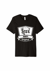 Levi's Levi Gift / Levi Personalized Name Birthday Premium T-Shirt