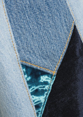 LEVI'S - 70s patchwork high-rise bootcut jeans - Blue - 25