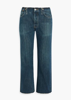 LEVI'S - Cropped mid-rise straight-leg jeans - Blue - 29