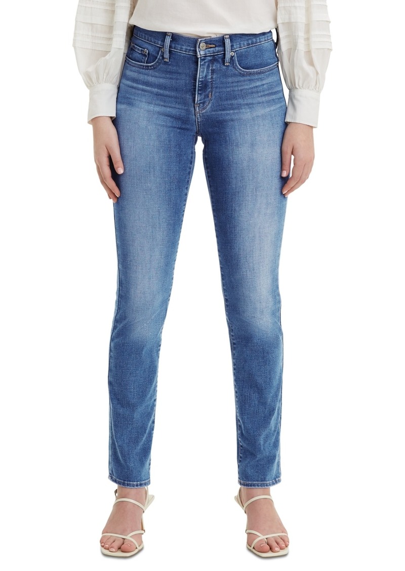 Levi's 312 Shaping Stretch Mid Rise Slim Leg Jeans - Lapis Breeze