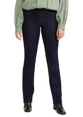 Levi's 314 Shaping Slimming Straight Leg Mid Rise Jeans - Show Up Right