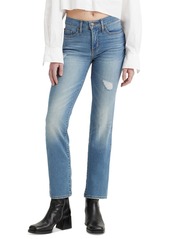 Levi's 314 Shaping Slimming Straight Leg Mid Rise Jeans - Show Up Right