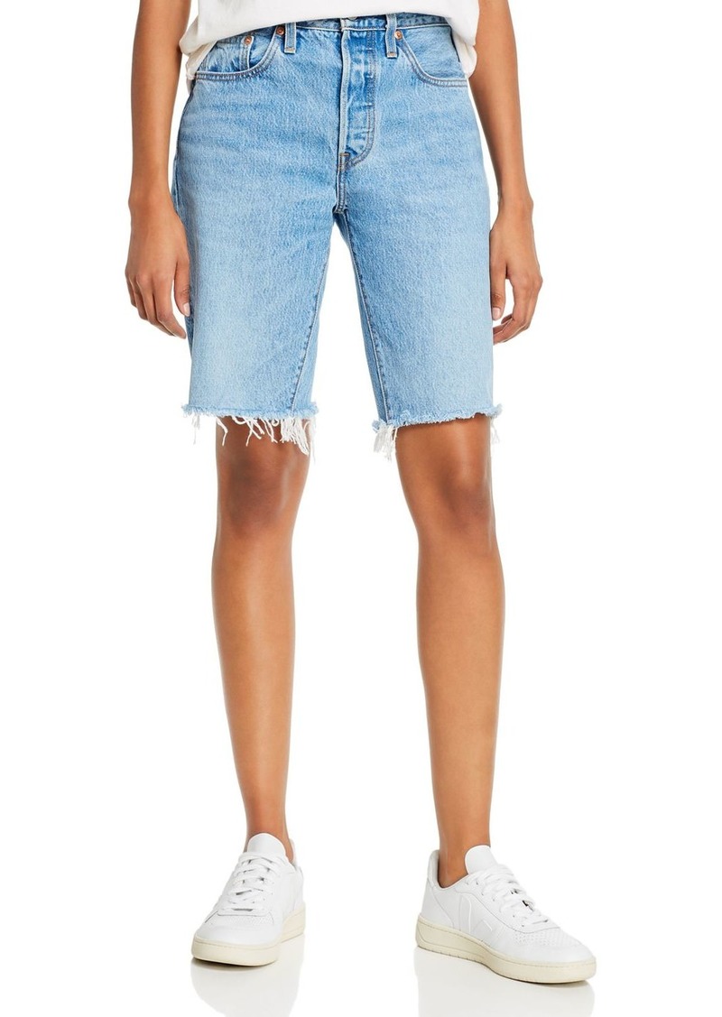 levi frayed shorts
