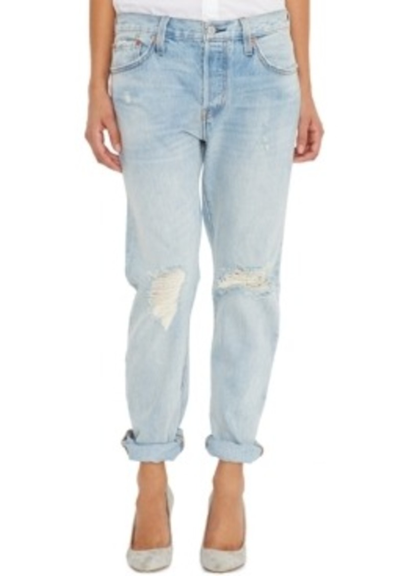 levi's 501 ct womens boyfriend jeans