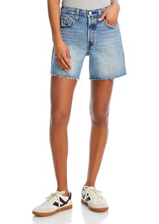 Levi's 501 Mid Thigh Denim Shorts in Odeon