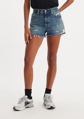 levi's 501 Original High Waist Cutoff Denim Shorts