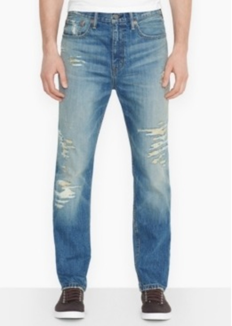 Levi's Levi's Men's 522 Slim-Fit Tapered Ripped Toto-Wash Jeans | Jeans