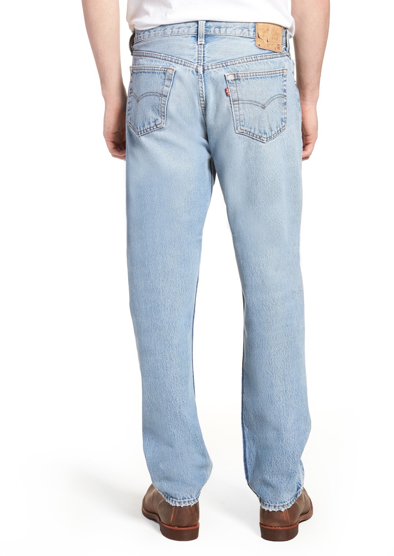 Levi's Levi's® Authorized Vintage 501™ Straight Leg Jeans (AV Blue) | Jeans