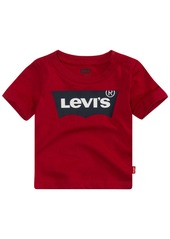 Levi's Baby Boys or Baby Girls Short Sleeve Classic Batwing T Shirt - Dress Blues