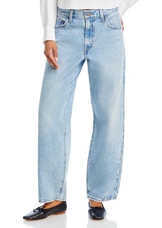 Levi's Baggy Dad High Rise Straight Jeans in Fan Flare