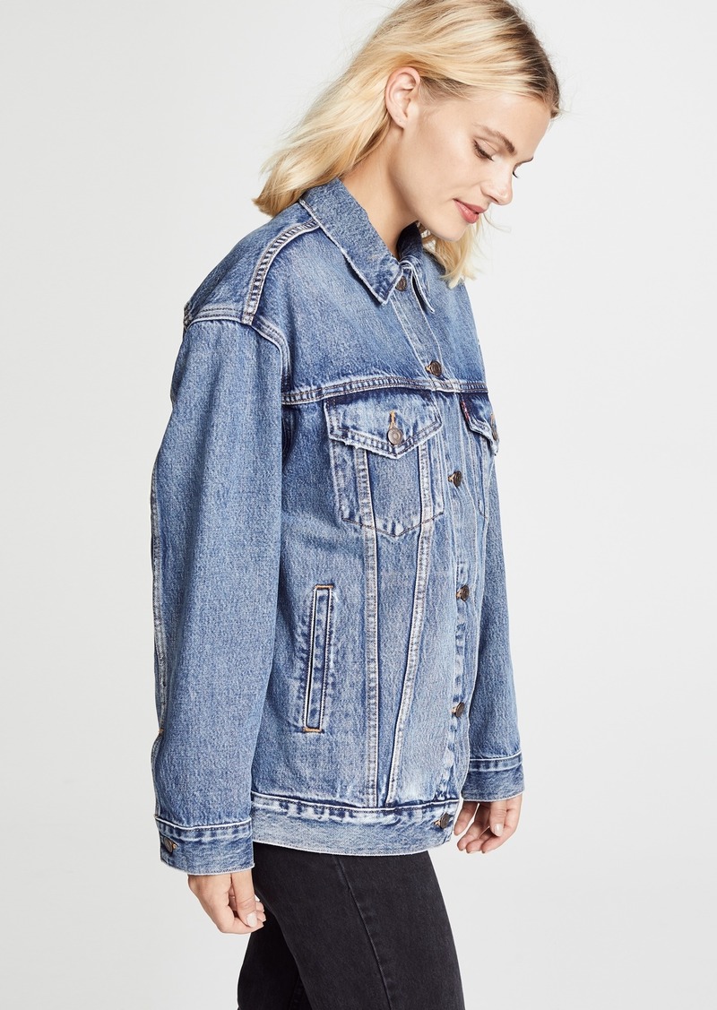 baggy trucker levis