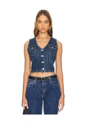 LEVI'S Bella Denim Corset Top