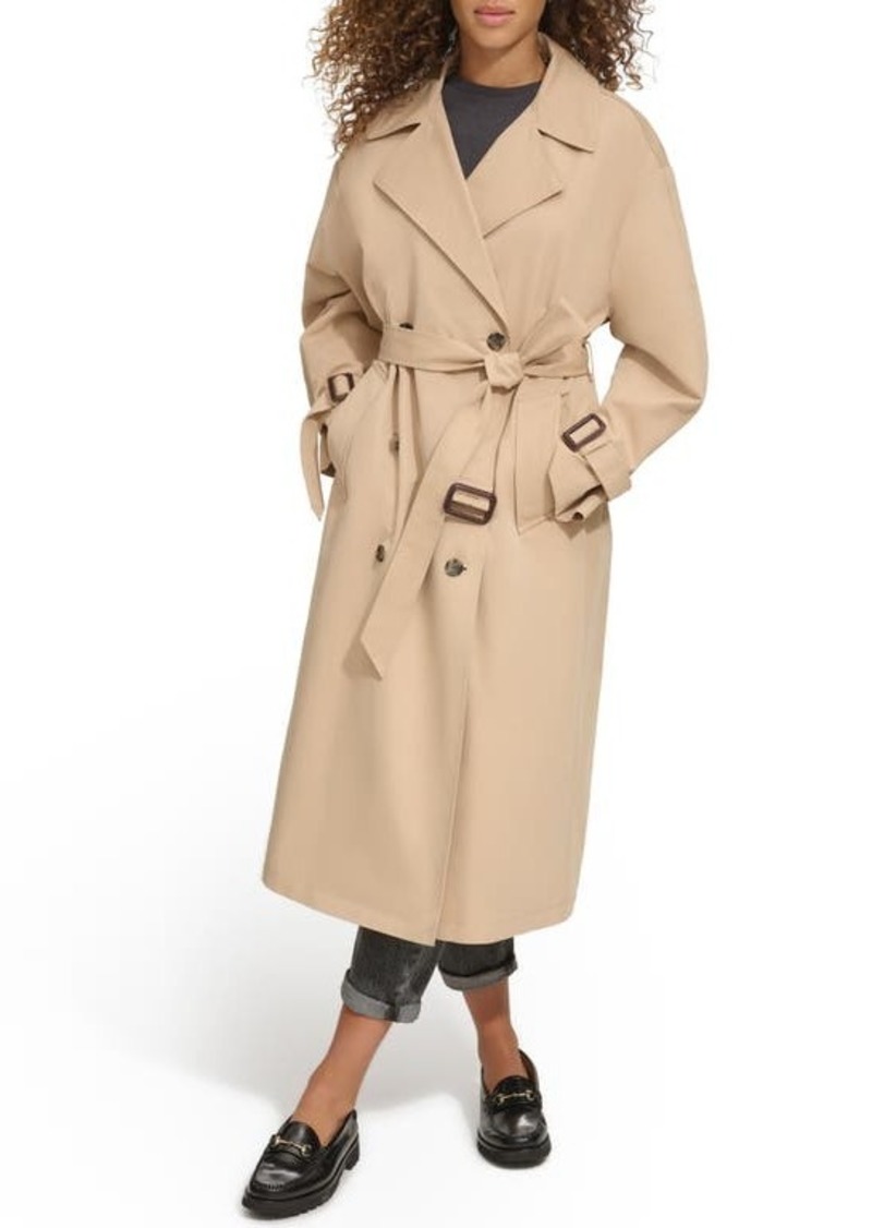 levi's Belted Long Trench Coat