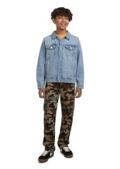 Levi's Levis Big Boys Trucker Jacket Collegiate Tee Traditional Cargo Pants Collection