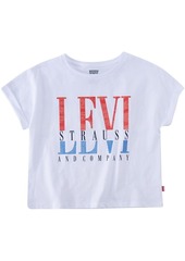 Levi's Big Girls Cropped Logo T-shirt