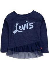Levi's Big Girls Ruffled Tunic T-shirt