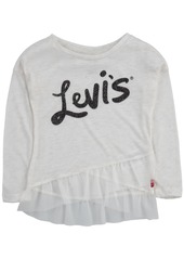 Levi's Big Girls Ruffled Tunic T-shirt