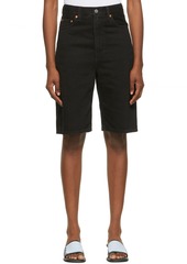 Levi's Black High Loose Bermuda Shorts