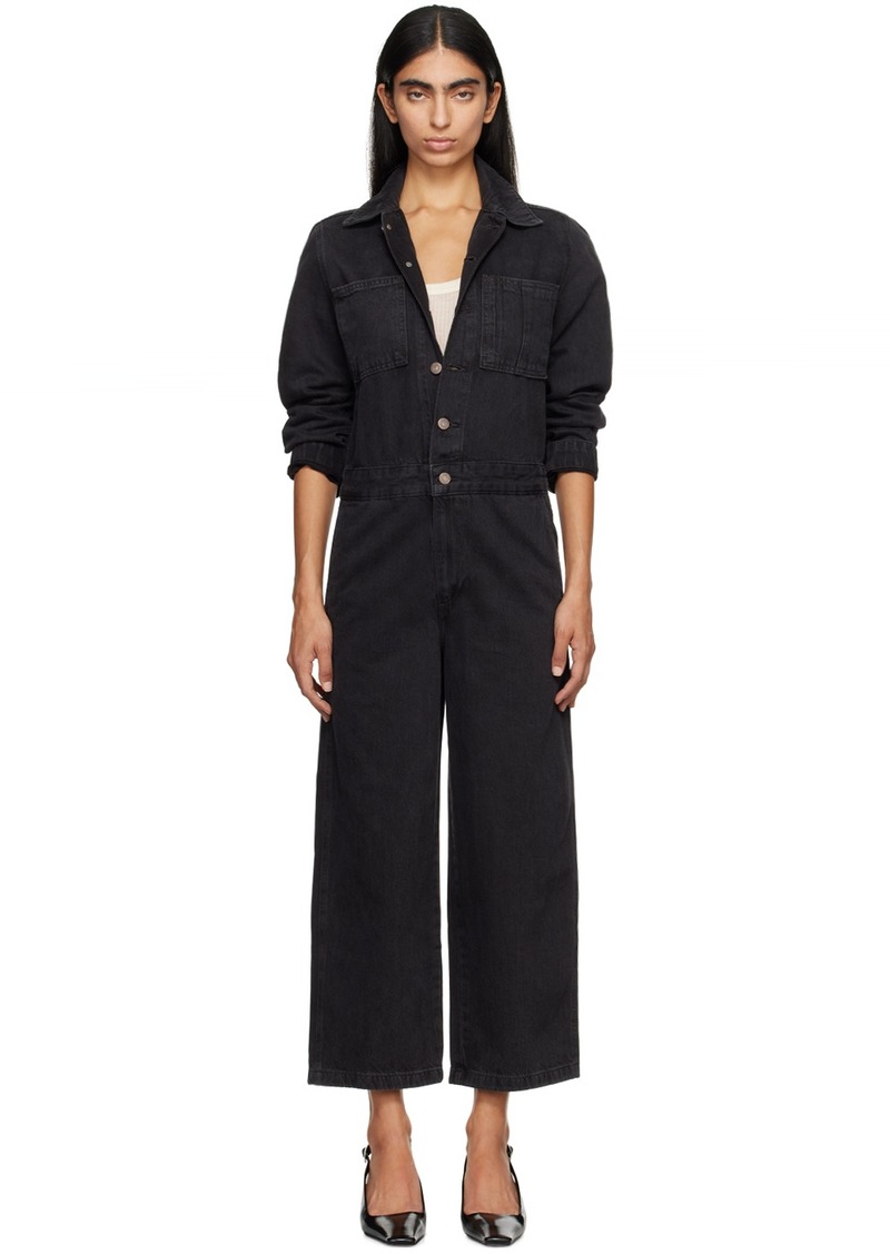 Levi's Black Iconic Denim Jumpsuit